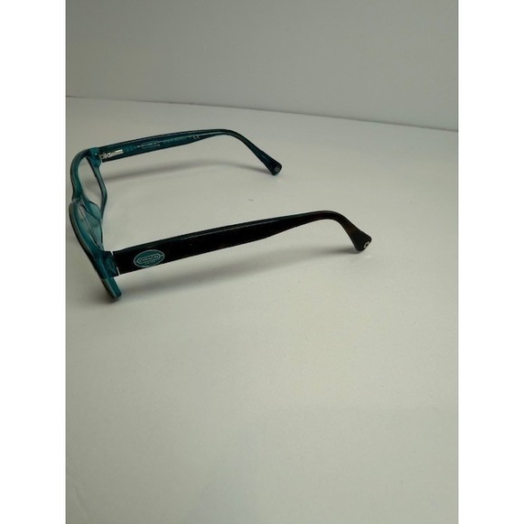 Coach HC 6040 Brooklyn Eyeglasses Dark Tortoise Teal Rectangular Frames 5116 - Picture 3 of 7